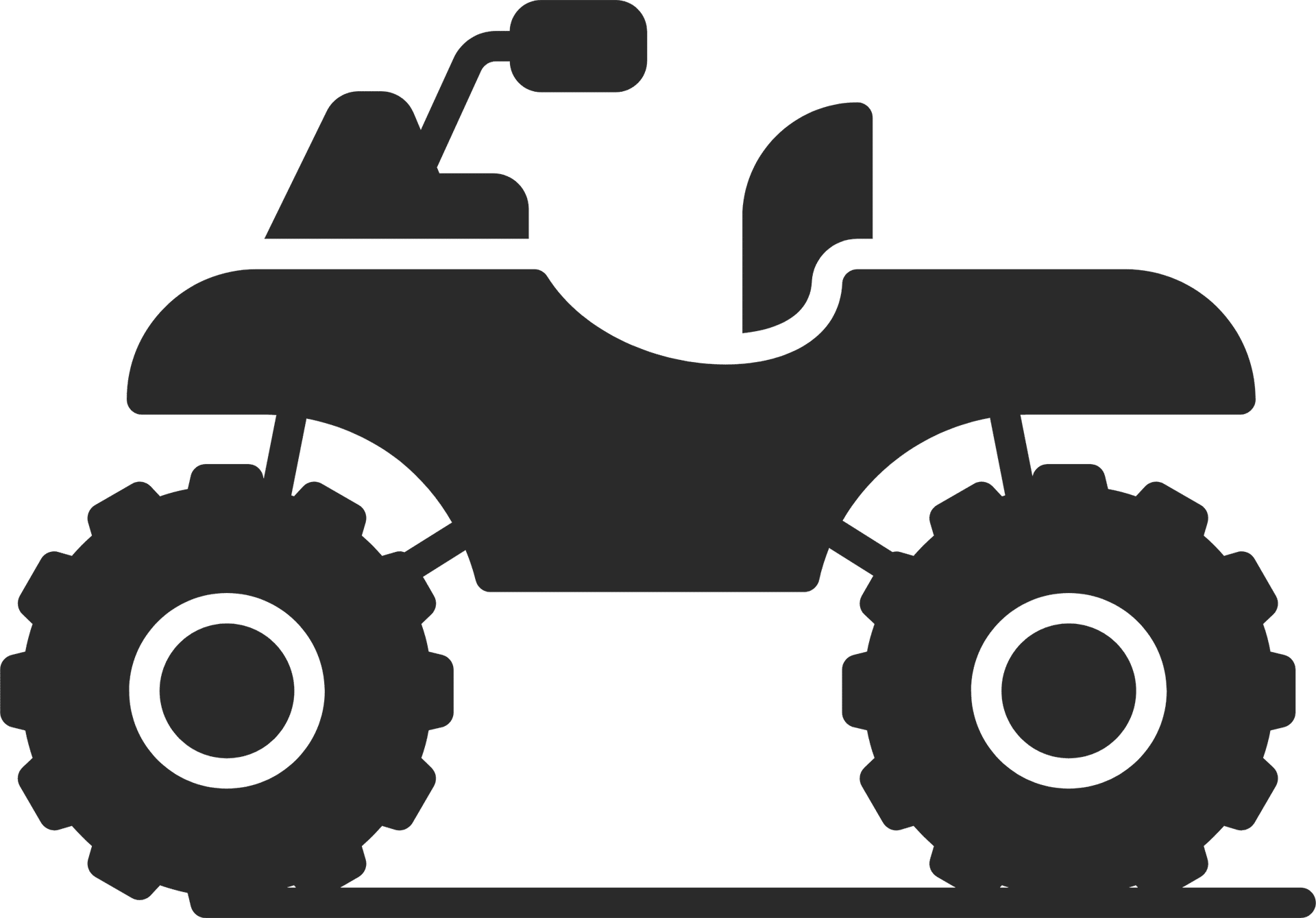 manure spreader for atv ground driven manure spreader copy