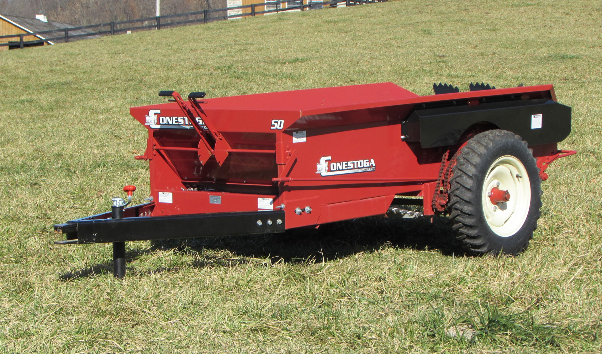 Ground Driven Manure Spreader PTO Driven Spreaders