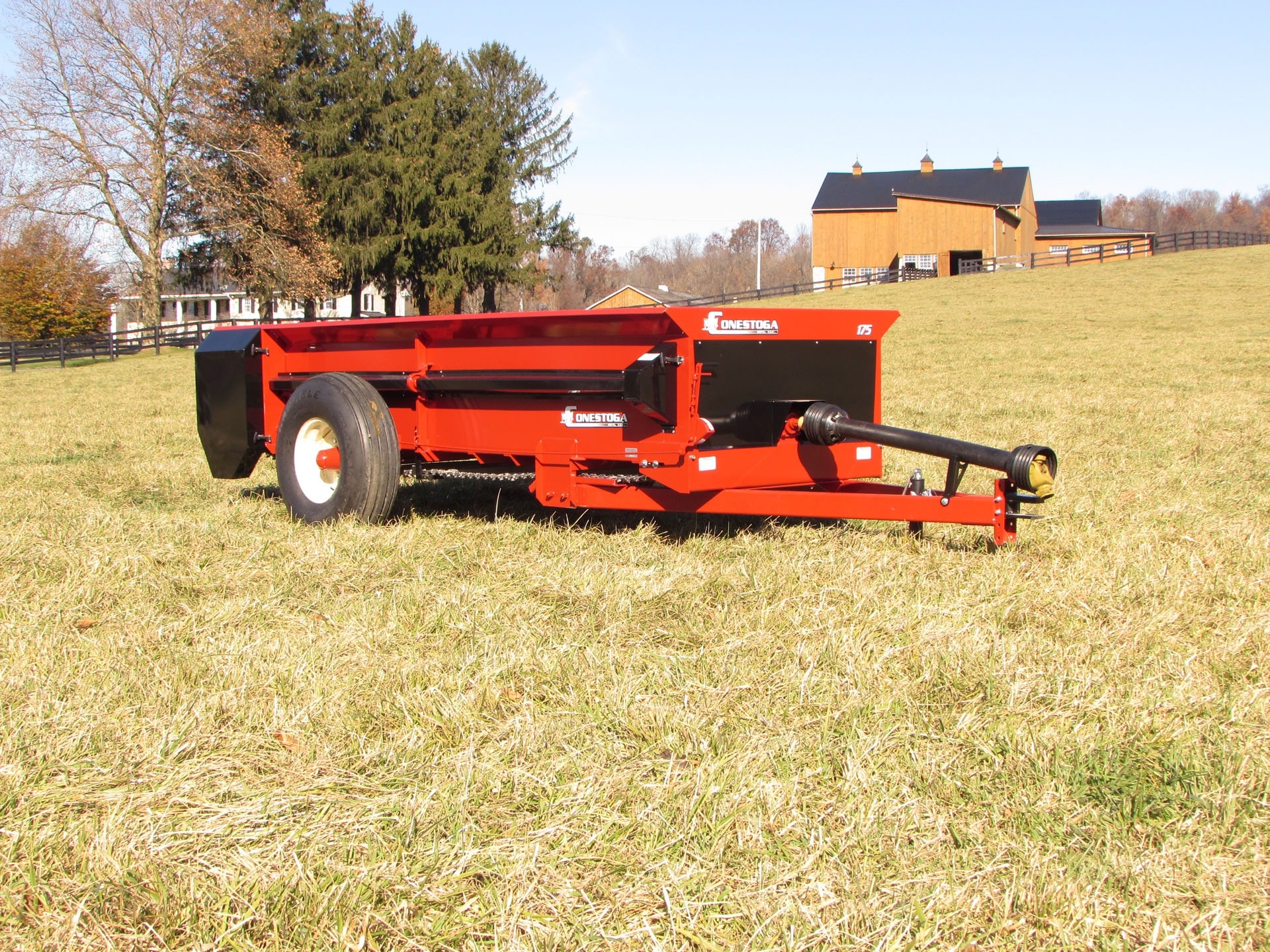 ground driven manure spreader pto drive large manure spreader