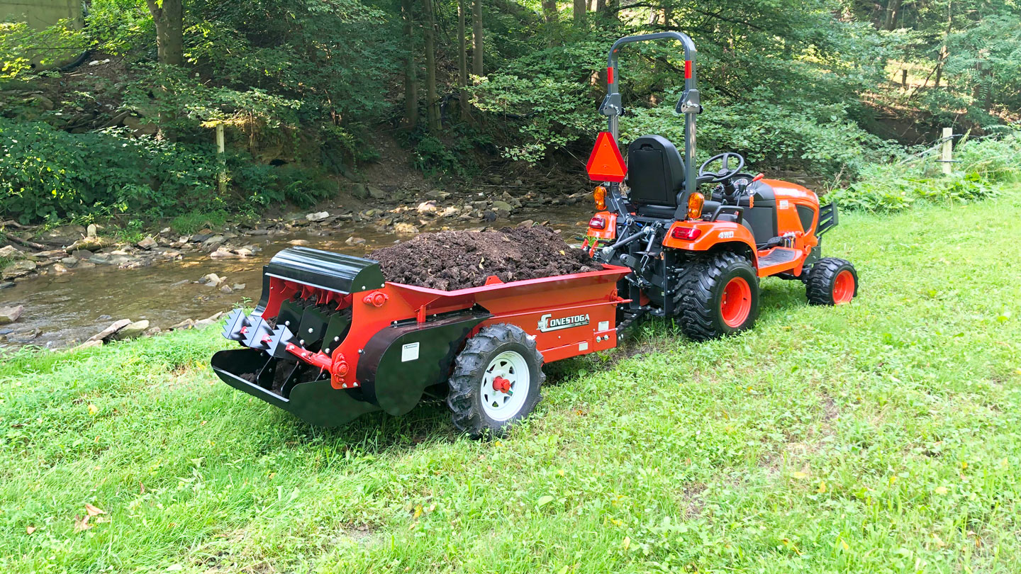 atv-manure-spreader-with-tractor-full-load atv manure spreader with tractor full load