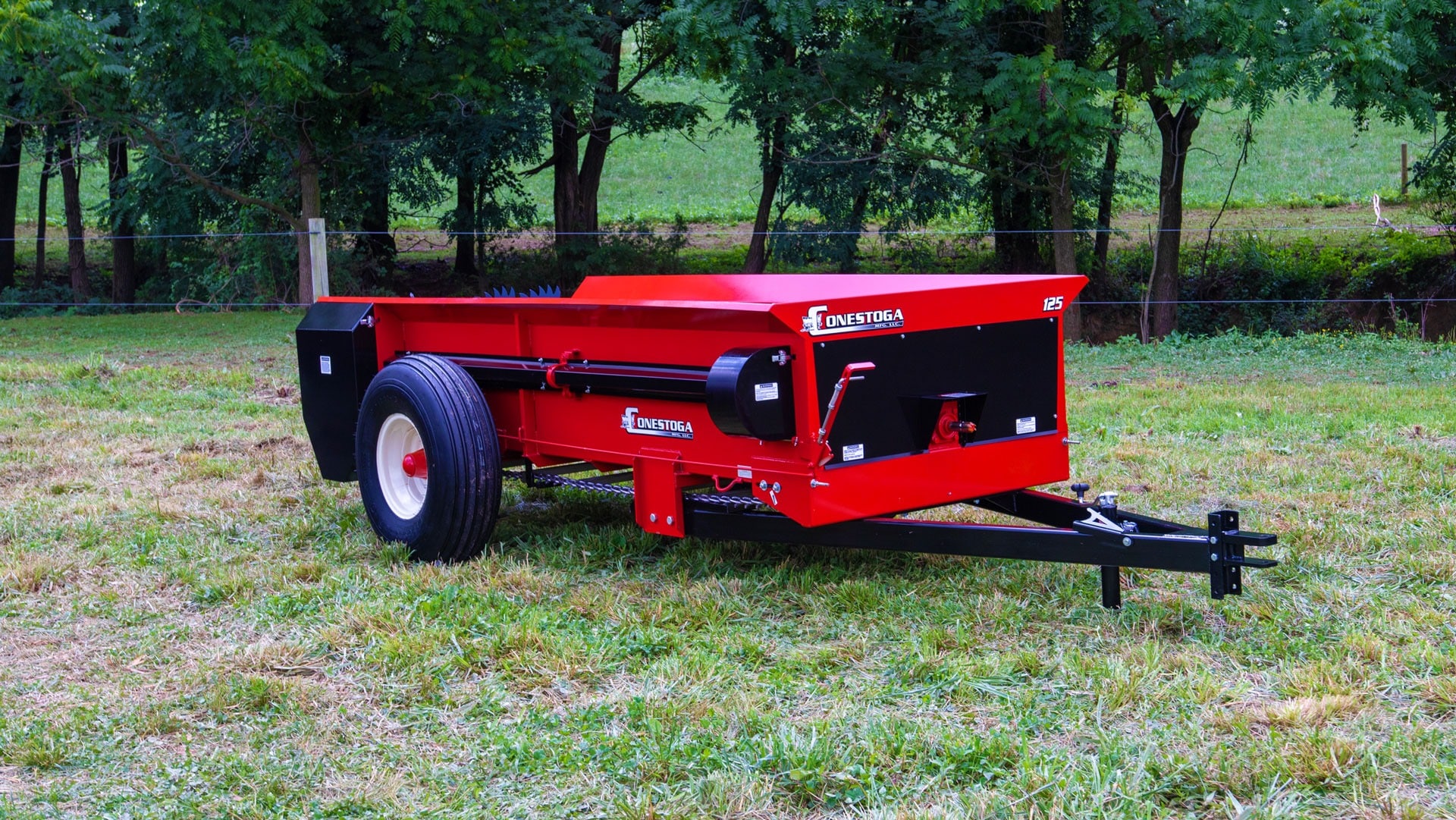 what size manure spreader is best 125 cubic foot manure spreader