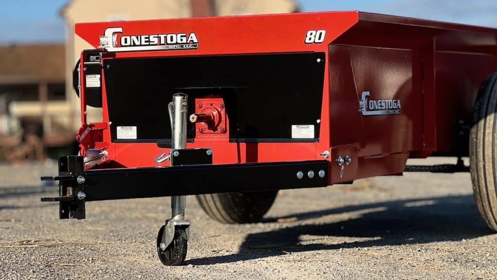 Horse Manure Spreader PTO Powered, TowBehind Spreader