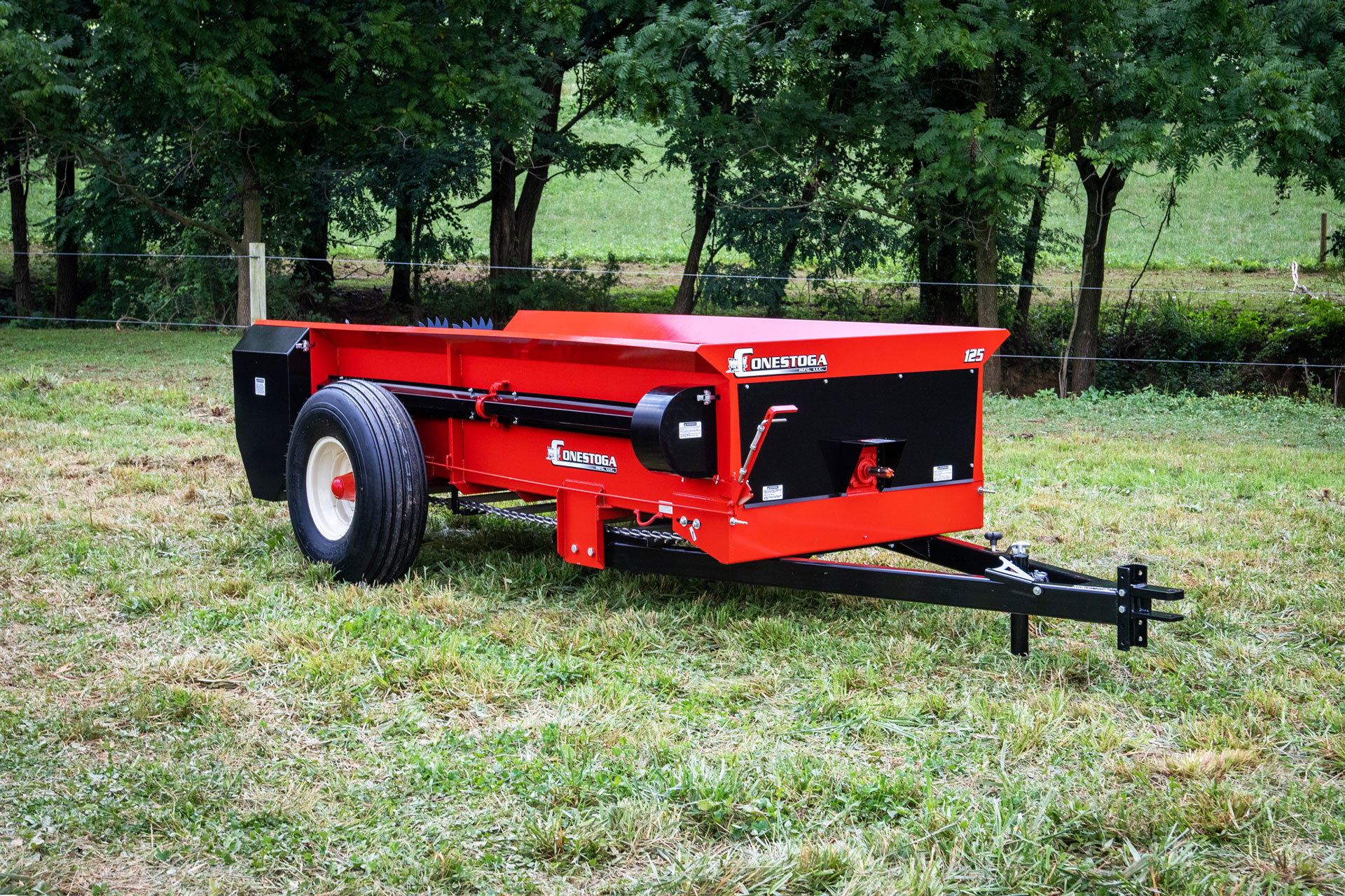 TowBehind Manure Spreader 125 cu. ft. Heaped Capacity