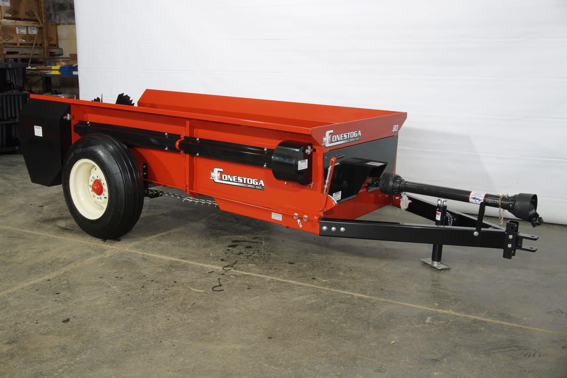 Horse Manure Spreader PTO Powered, TowBehind Spreader