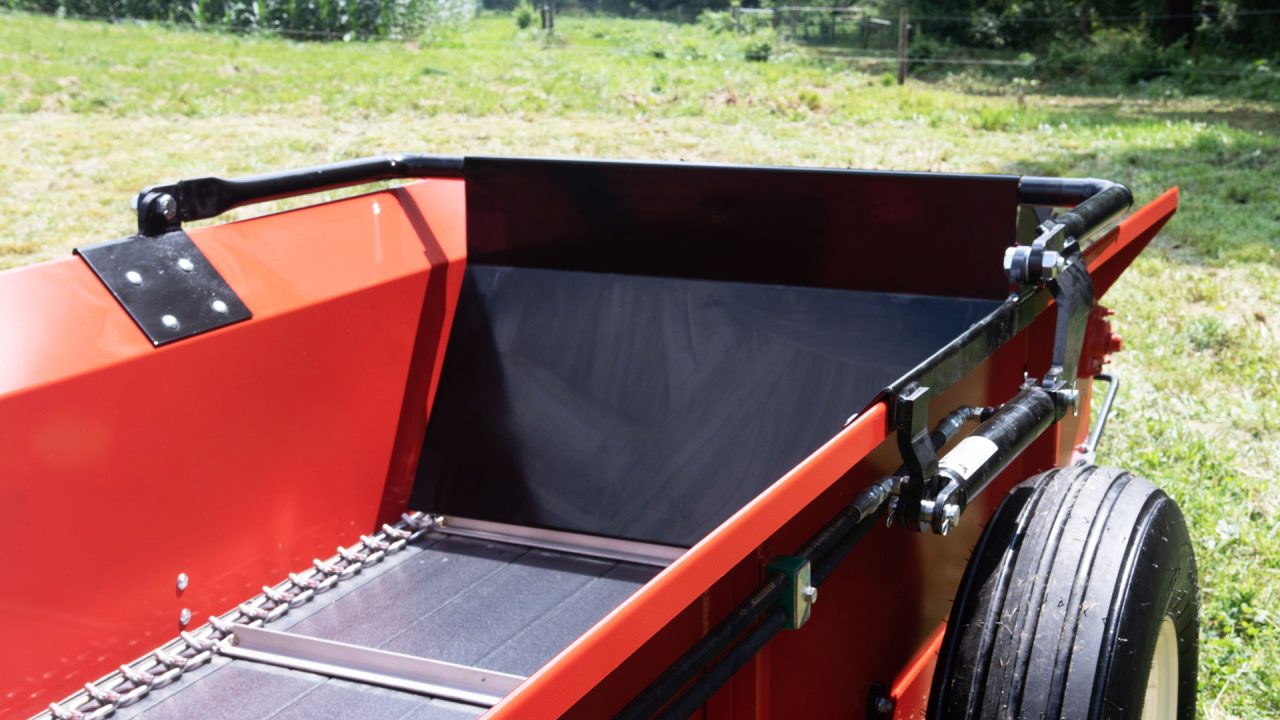 Horse Manure Spreader PTO Powered, TowBehind Spreader