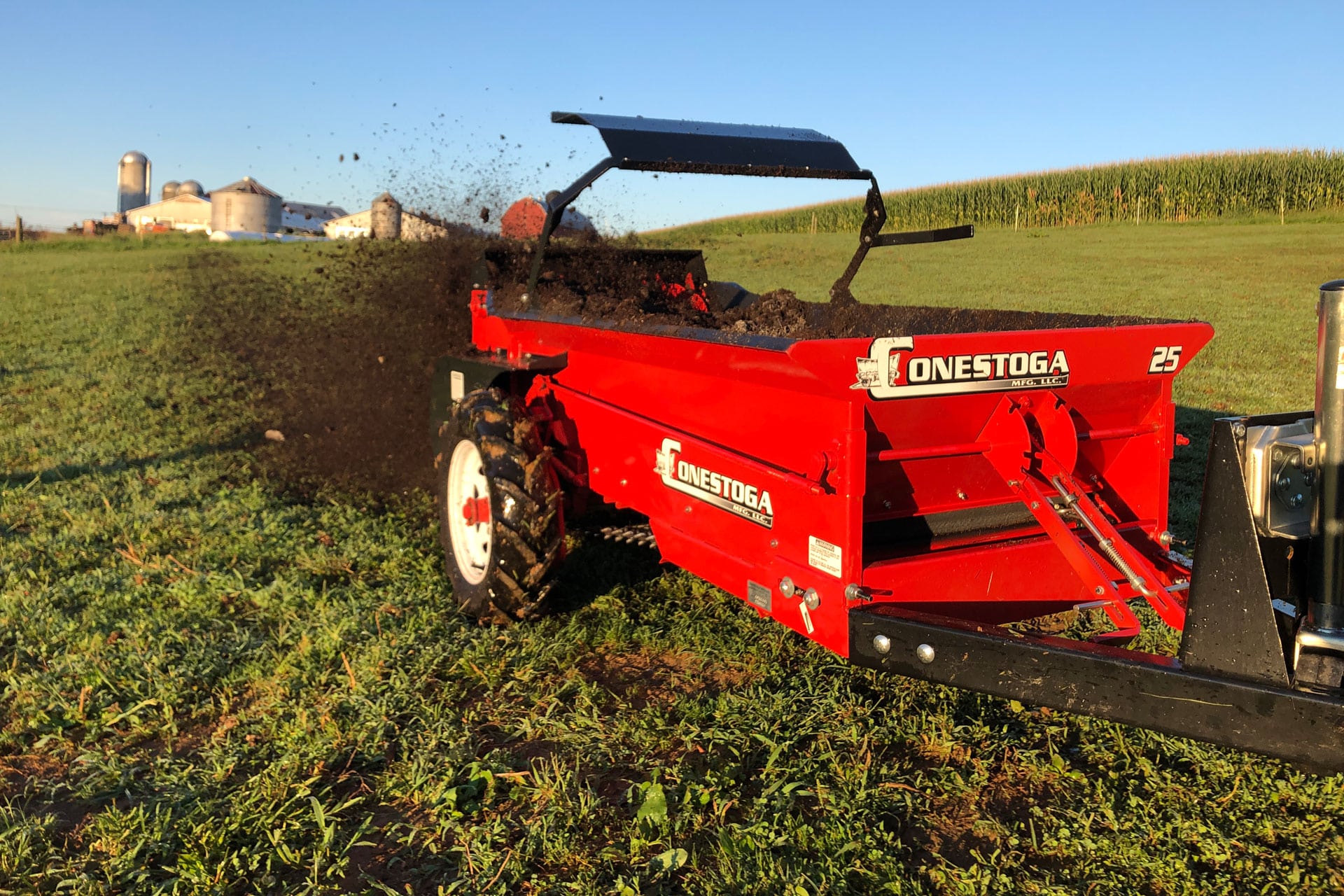 Conestoga Small Manure Spreaders | Ground Drive And PTO